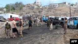 Pasukan Yaman yang didukung Saudi di kota pelabuhan, Aden, Yaman selatan (foto: dok). 