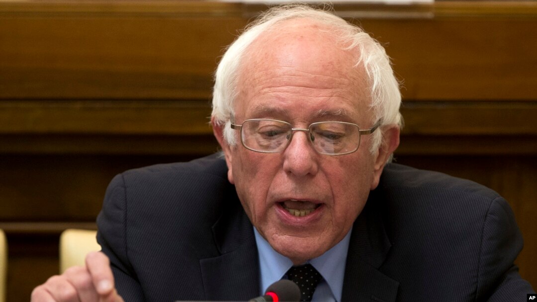 Demokrata Berni Sanders govori na konferenciji u Vatikanu. 