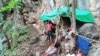 people seeking refuge in Demoso, Kayah state