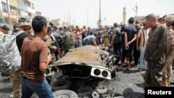 تەقینەوەیەکی بەغدا (وێنەی ئەرشیف)