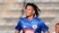 FILE—Supersport United's Luke Fleurs in action during the DStv Premiership match between Supersport United and Richards Bay at the Lucas Moripe Stadium, Atteridgeville, South Africa, on January 22, 2023. 