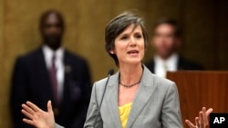 Penjabat Jaksa Agung AS Sally Yates. (Foto: Dok)