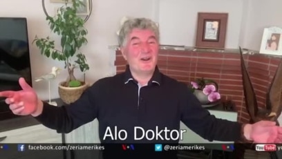 Alo, Doktor: artistët Arif Vladi e Mark Gjoka nderojnë mjekët