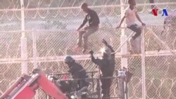 600 migrants franchissent la clôture frontalière de Ceuta (vidéo)