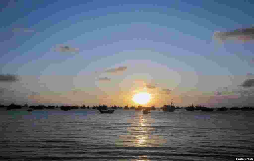 Laut Vung Tau di selatan Vietnam (Foto oleh Ngọc Minh / pembaca VOA di Vietnam).