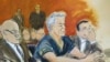 Sudski crtež prikazuje Džefrija Epstina u sudu u Njujorku