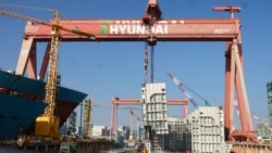 2023년 12월 29일 대한민국 울산에 위치한 HD현대중공업 울산조선소 전경. (자료사진)