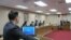 台湾立法院外交及国防委员会3月19号质询的情形 (美国之音张永泰拍摄)