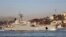 FILE - The Russian Navy's large landing ship Caesar Kunikov sets sail in the Bosphorus, on its way to the Mediterranean Sea, in Istanbul, Turkey, March 4, 2020. Ukraine's military said it destroyed the ship on Feb. 14, 2024.
