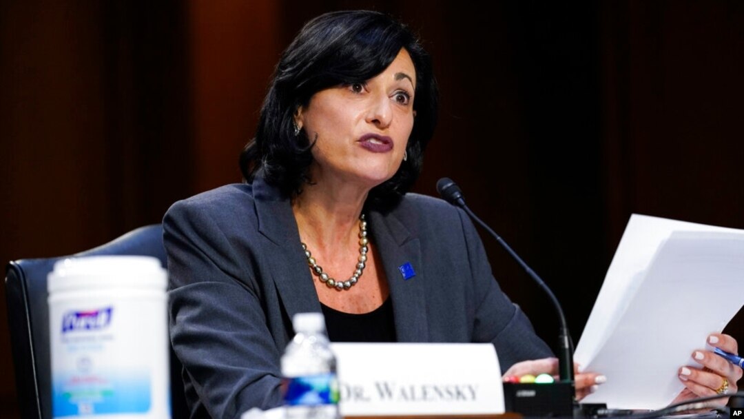 Dr. Rochelle Walensky, Direktur Pusat Pengendalian dan Pencegahan Penyakit (CDC)