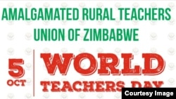 Masangano mana evarairidzi aungana muHarare achicherechedza zuva reWorld Teachers' Day