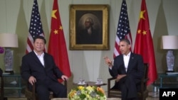 Predsednik Barak Obama i kineski predsednik Ši Djinping tokom samita u Kaliforniji