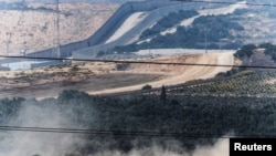 Israeli military forces operate near the Israel-Gaza border in Israel October 31, 2023. 