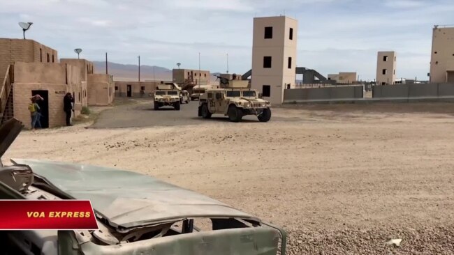 Đến thăm trung tâm huấn luyện quân sự tại Fort Irwin, California