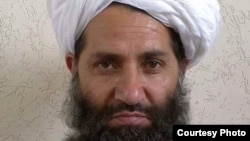 A photo circulated by the Taliban of new leader Mullah Hibatullah Akhundzada.