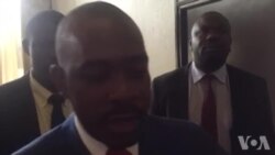 Mutungamiri weMDC, VaNelson Chamisa, Vachitaura paMusangano Warongwa neMakereke