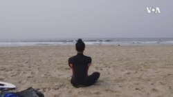 Young African American Women Go For Male-Dominated Surfing