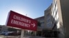 Covenant Children's Hospital is pictured from outside the emergency entrance, in Lubbock, Texas, Feb. 26, 2025. 