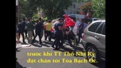 Vệ sĩ TT Thổ Nhĩ Kỳ đánh người biểu tình tại thủ đô nước Mỹ