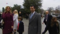 Trump Family Arrives on Capitol Hill