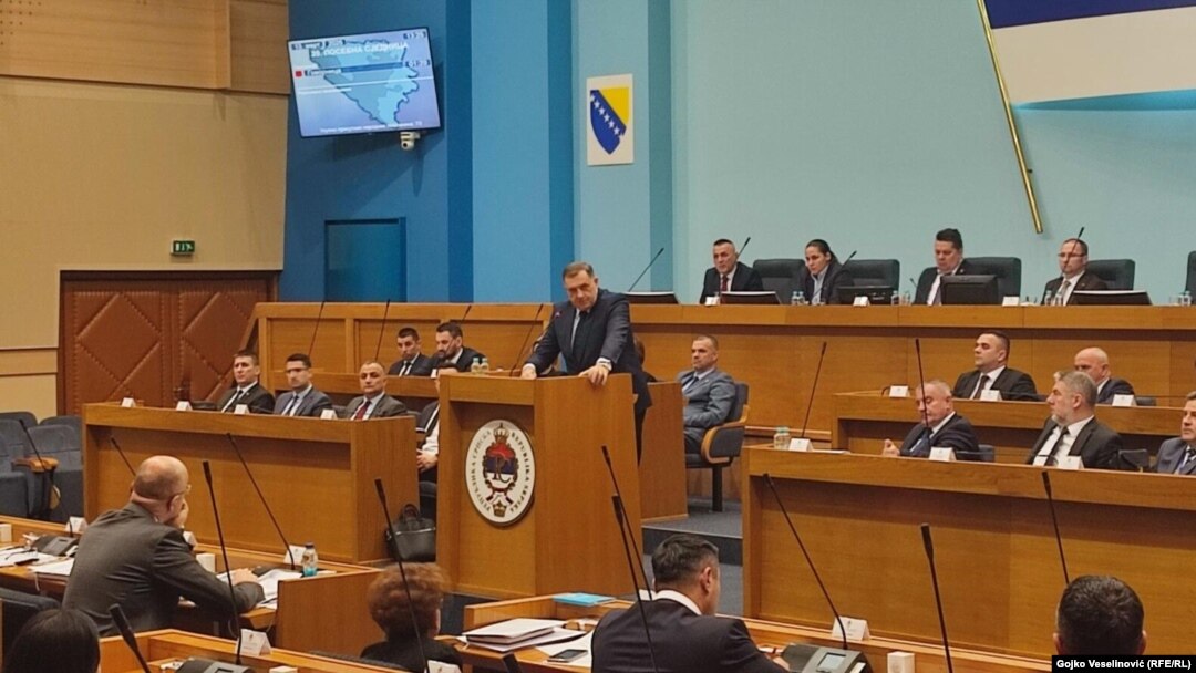 Narodna skupština Republike Srpske, 13.03. 2025., Banja Luka (Gojko Veselinović RFE/RL)
