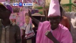 VOA60 AFIRKA: NIGER Magoya Bayan Shugaban Mahamadu Isufu da Na Hama Amadou Suna Yakin Neman Zabe A Titunan Yamai, Fabrairu 17, 2016