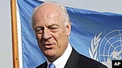 FILE - Staffan de Mistura.