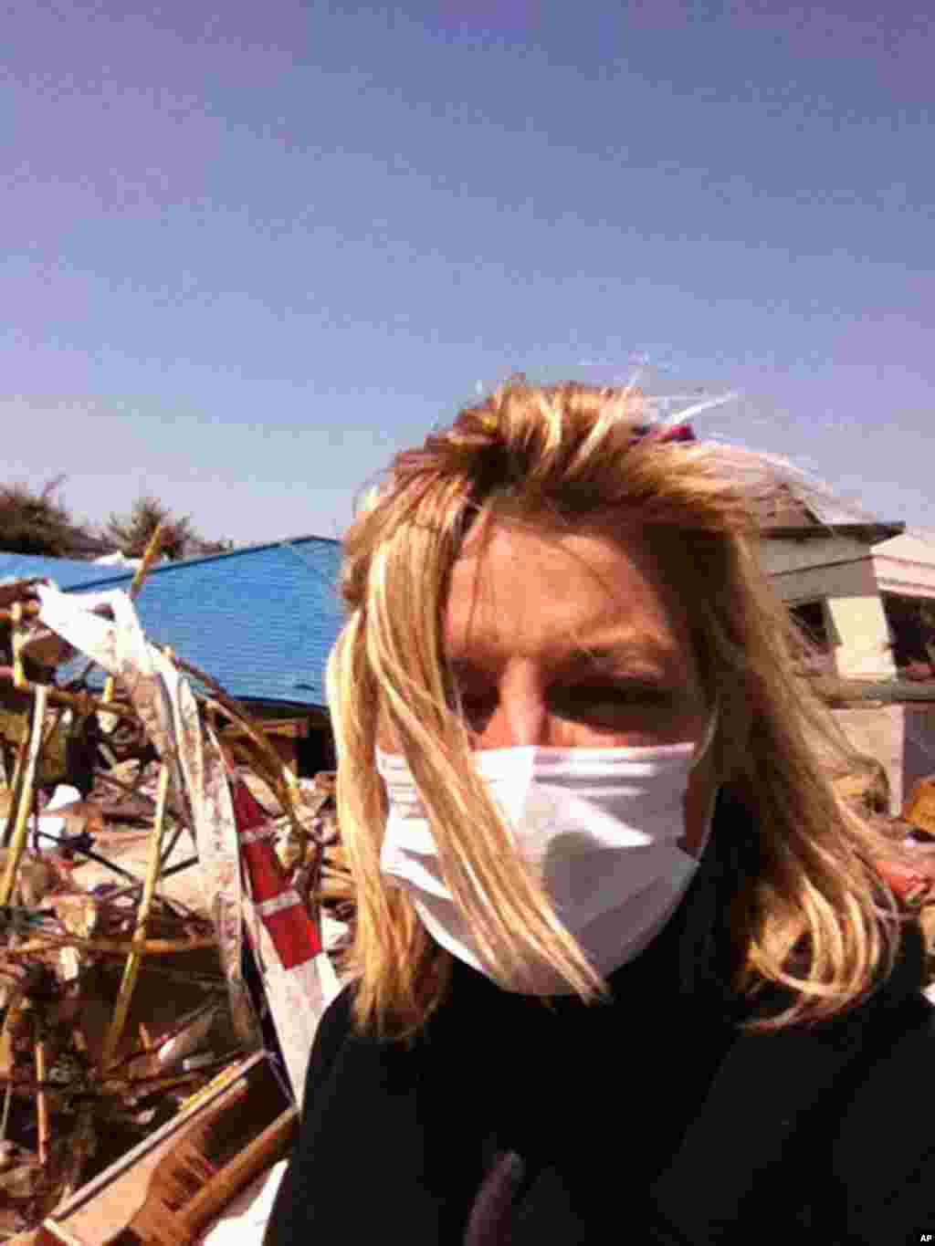 Filmmaker Lucy Walker filmed along the northeastern coast of Japan in 2011 the weeks after the Fukushima disaster. (All photos courtesy Lucy Walker)