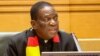 Emmerson Mnangagwa, Zimbabwe's president, who is chairing the 16-nation bloc SADC, closes a meeting on finding a solution in the eastern Congo on Jan. 31, 2025, in Mount Hampden, Zimbabwe (Columbus Mavhunga/VOA)