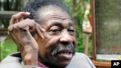 Bruce Carver Boynton, whose arrest for sitting in the white section of a segregated bus station restaurant in 1958 led to a Supreme Court decision and inspired the Freedom Rides movement, speaks at his home in Selma, Ala.. May 3, 2018. 