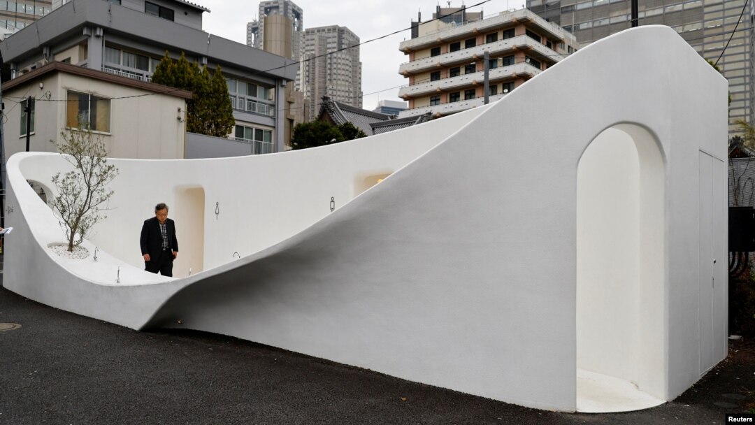 In Tokyo Neighborhood, Artistic Toilets Get Attention