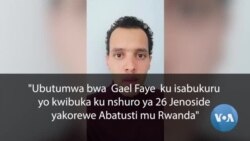 Ubutumwa bw'Umwanditsi Gaël Faye ku isabukuru yo kwibuka ku nshuro ya 26 Jenoside yakorewe Abatusti mu Rwanda