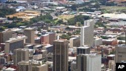 Cityscape of Pretoria, the capital of South Africa in 2010. The capital is set to be renamed at the end 2010. (file photo)