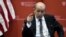Le ministre français des Affaires étrangères, Jean-Yves Le Drian, à la Kennedy School of Government de l'Université Harvard, Etats-Unis, le 28 septembre 2018.