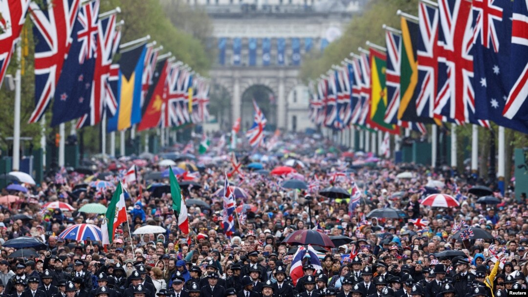 London na dan krunisanja Čarlsa Trećeg, 6. maja 2023. (Foto: Rojters/Clodagh Kilocoyne)