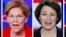 Elizabeth Warren et Amy Klobuchar