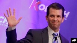 Donald Trump Jr. comparece ante la Comisión de Inteligencia de la Cámara de Representantes de EE.UU. 