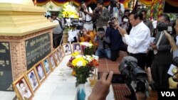 CNRP Vice President Kem Sokha commemorated the 28th anniversary of Cambodia's grenade attack. 