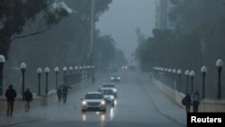 Obilna kiša u San Dijegu, u Kaliforniji (Foto: AP)
