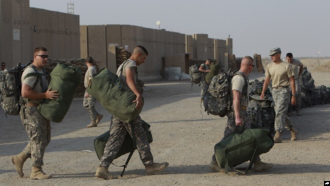 Sojojin Amirka a Nasiriya Iraq.