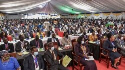 FILE- Some of 588 Members of Parliament attend proceedings in Juba on August 2, 2021, after they sworn-in to a newly created national parliament.