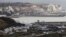 A general view shows the town of Dover, its port, and the white cliffs, in south east England, December 2012.