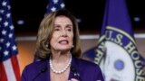 U.S. House Speaker Nancy Pelosi holds news conference on Capitol Hill in Washington