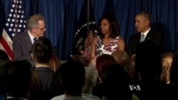 Obama Speaks to Embassy Staff in Havana