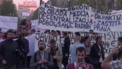 "Samo masovan protest građana može da donese slobodu medija"