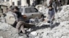 Airstrikes in Syria Kill Dozens in Rebel-held Town