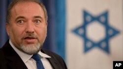İsrail Maliye Bakanı Avigdor Lieberman