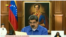 Durante esta transición televisada, el presidente en disputa Nicolás Maduro firmó la extensión por otros 30 días del ‘Estado de Alarma Constitucional’ y la cuarentena.
