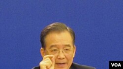 Perdana Menteri Tiongkok, Wen Jiabao. (foto: dok)