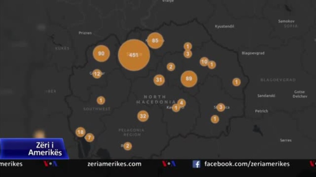 Maqedonia e Veriut: 120 raste të reja me Covid-19
